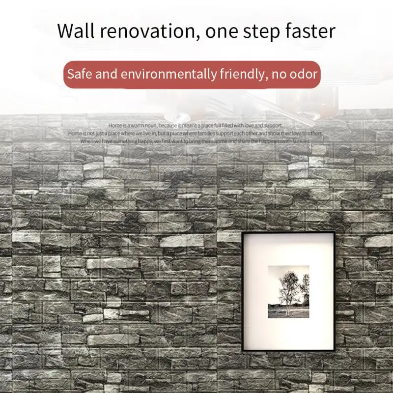 DIY Wall Stickers 3D Self Adhensive Brick Wall Stickers Waterproof Wallpaper For Walldecor 3D Stick Heatproof Vinyl Wallpapers
DIY Wall Stickers 3D Self Adhensive Brick Wall Stickers Waterproof Wallpaper For Walldecor 3D Stick Heatproof Vinyl Wallpapers