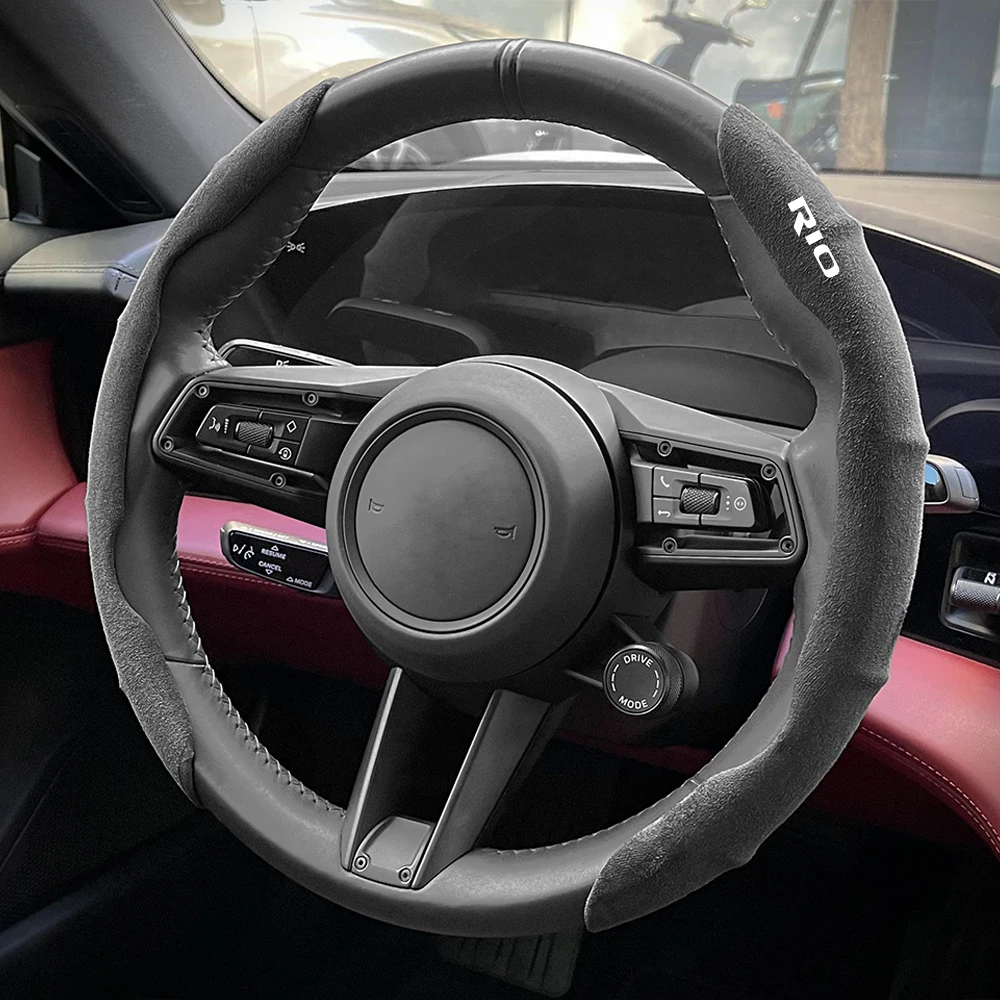 Противоскользящий защитный чехол на руль автомобиля для Kia Rio 3 4 K2 K3 X-Line, меховой МАТЕРИАЛ, чехол-усилитель колеса, автомобильные аксессуары
Противоскользящий защитный чехол на руль автомобиля для Kia Rio 3 4 K2 K3 X-Line, меховой МАТЕРИАЛ, чехол-усилитель колеса, автомобильные аксессуары