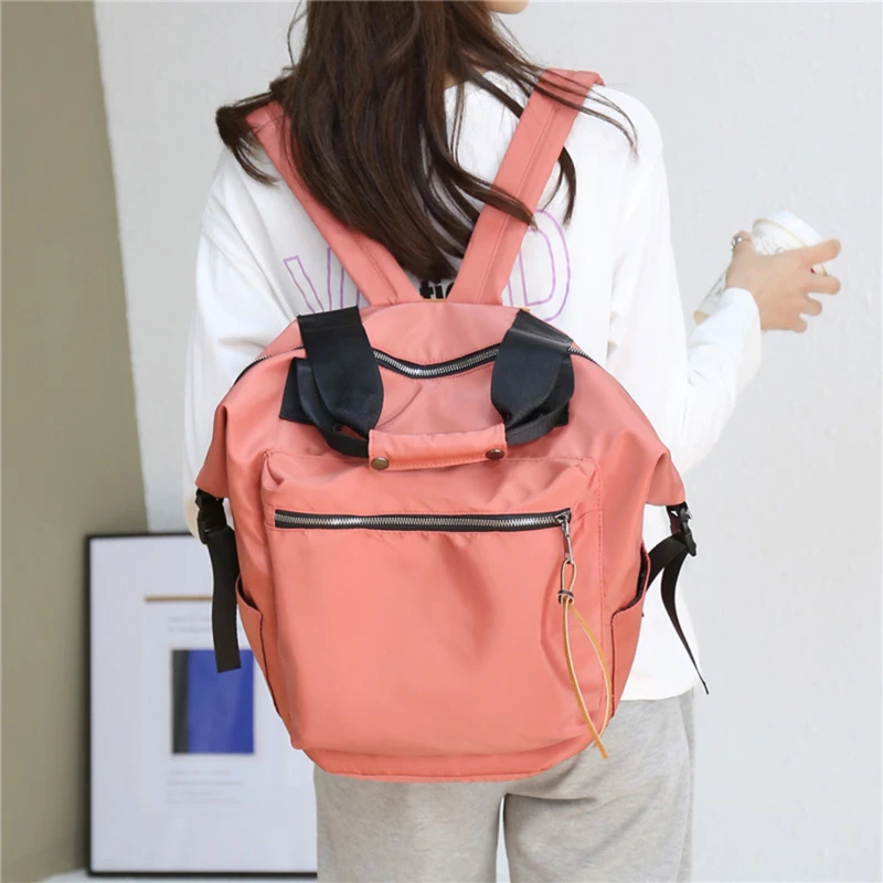 Casual Nylon Waterproof Backpack Women High Capacity Travel Book Bags For Teenage Girls Students Pink Satchel Mochila Bolsa
Casual Nylon Waterproof Backpack Women High Capacity Travel Book Bags For Teenage Girls Students Pink Satchel Mochila Bolsa