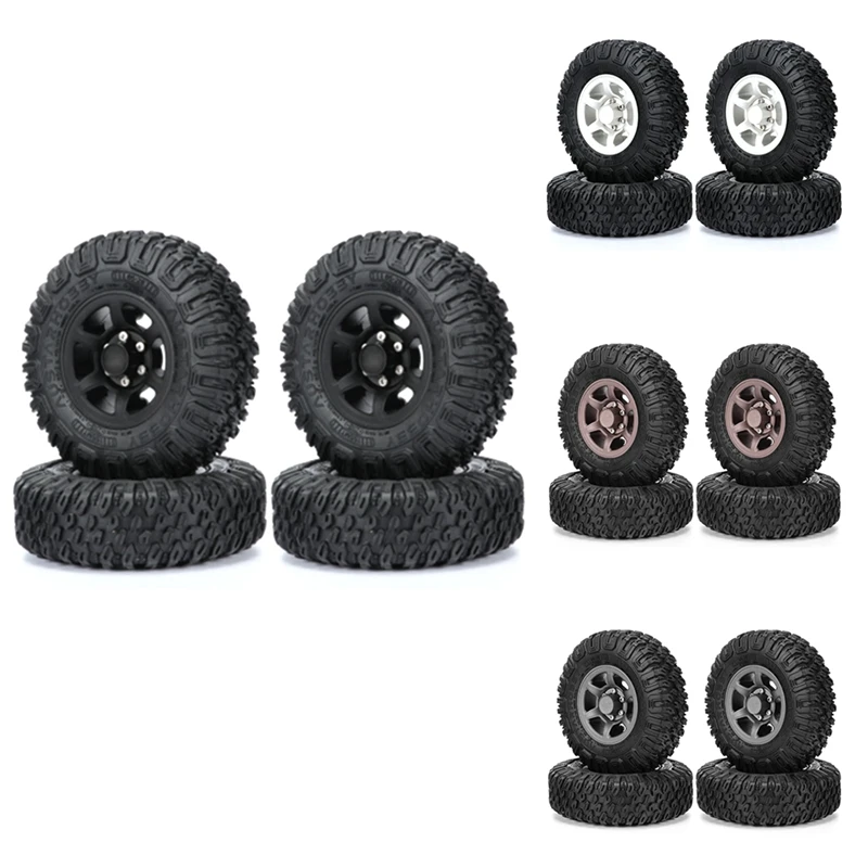 1.55 Inch Metal Beadlock Wheel Rim Rubber Tire For 1/10 Axial Yeti Jr RC4WD D90 TF2 Tamiya CC01 ,1
1.55 Inch Metal Beadlock Wheel Rim Rubber Tire For 1/10 Axial Yeti Jr RC4WD D90 TF2 Tamiya CC01 ,1