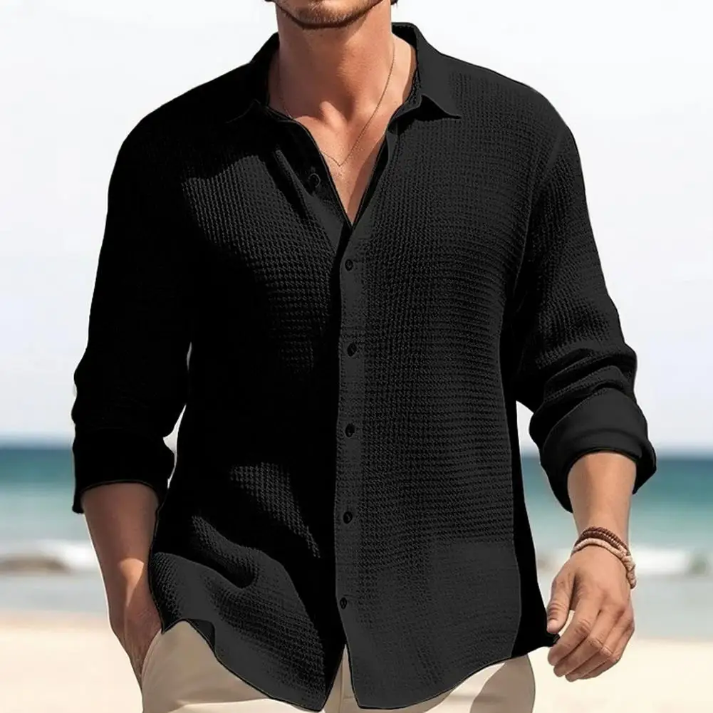 Men Regular Fit Shirt Stylish Men's Office Shirt Breathable Soft Loose-fitting Long Sleeve Top for Fall Spring Men Shirt
Men Regular Fit Shirt Stylish Men's Office Shirt Breathable Soft Loose-fitting Long Sleeve Top for Fall Spring Men Shirt