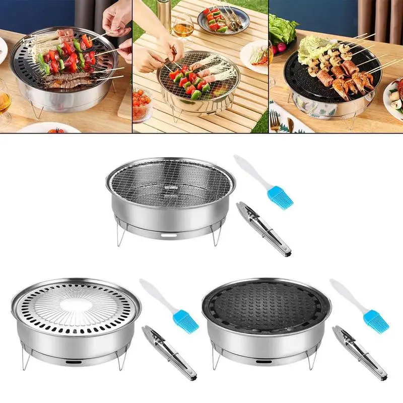 Foldable Split Fire Pit Grill For Camping Picnics And Backyard BBQs Cooking Supplies Outdoor BBQ Picnic Charcoal Grill Burner
Foldable Split Fire Pit Grill For Camping Picnics And Backyard BBQs Cooking Supplies Outdoor BBQ Picnic Charcoal Grill Burner