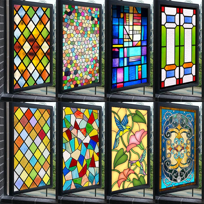 European-Style Color Frosted Glass Film Electrostatic Glue-Free Self-Adhesive American-Style Home Window Film Bathroom Stickers
European-Style Color Frosted Glass Film Electrostatic Glue-Free Self-Adhesive American-Style Home Window Film Bathroom Stickers