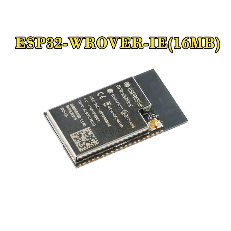 16M ESP32-WROVER-IE Dual core WiFi& Bluetooth MCU module Wireless module of Internet of Things breadboard esp32 IE
16M ESP32-WROVER-IE Dual core WiFi& Bluetooth MCU module Wireless module of Internet of Things breadboard esp32 IE