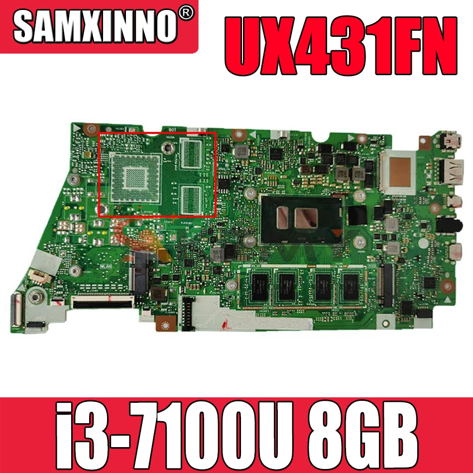 Материнская плата Akemy UX430UA для ноутбуков ASUS UX430U UX430UQ UX430UQR UX430UN ux430hid, оригинальная материнская плата для ноутбуков, модель 100% года, 8 Гб
Материнская плата Akemy UX430UA для ноутбуков ASUS UX430U UX430UQ UX430UQR UX430UN ux430hid, оригинальная материнская плата для ноутбуков, модель 100% года, 8 Гб