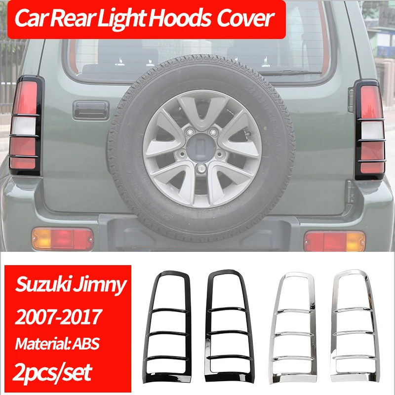 Car Front Rear Light Hoods Decoration Cover Trim Tail Lamp Guards Sticker ABS For Suzuki Jimny 2007-2017 Exterior Accessories
Car Front Rear Light Hoods Decoration Cover Trim Tail Lamp Guards Sticker ABS For Suzuki Jimny 2007-2017 Exterior Accessories