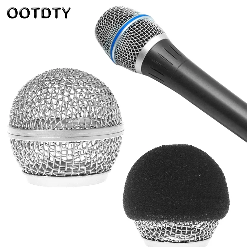 Mini Headset Microphone Windscreen Foam Cover Mic Cover Replacement Ball Head Compatible with BETA58 BETA58A SM58 SM58S
Mini Headset Microphone Windscreen Foam Cover Mic Cover Replacement Ball Head Compatible with BETA58 BETA58A SM58 SM58S