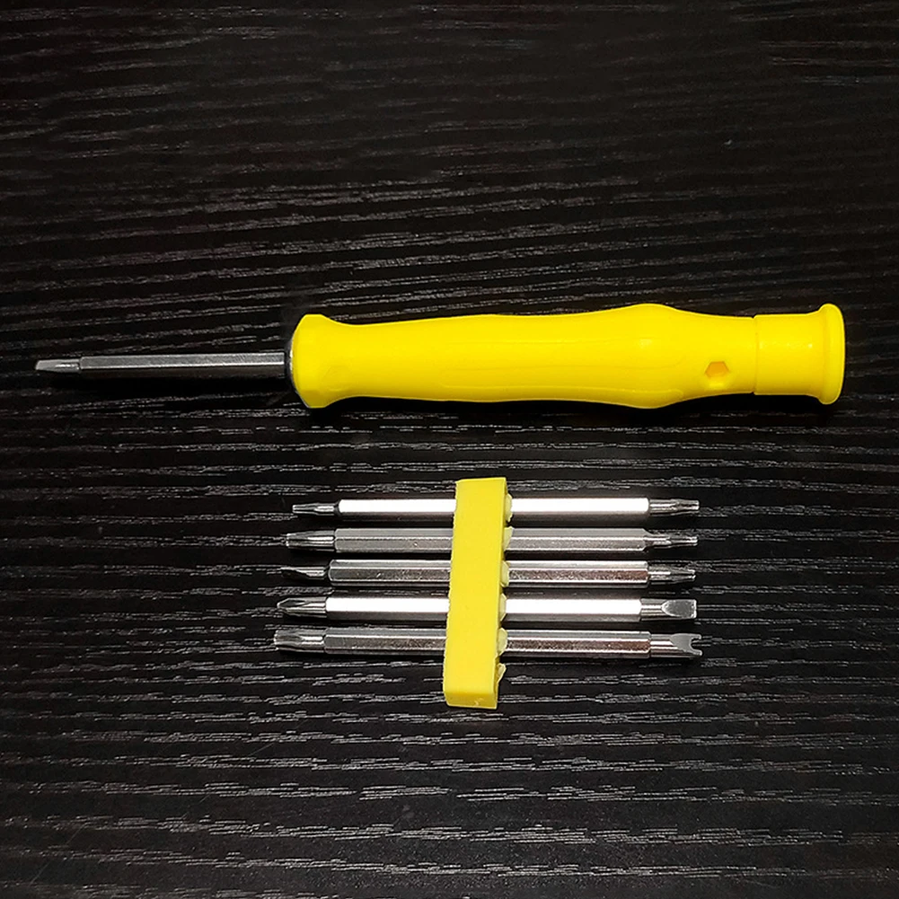 6 Pcs Screwdriver Bits 1*handle Set Tamper-Proof Magnetic Screwdriver Bit Hex Torx Flat Head Hand Manual Tools Repair Tools
6 Pcs Screwdriver Bits 1*handle Set Tamper-Proof Magnetic Screwdriver Bit Hex Torx Flat Head Hand Manual Tools Repair Tools
