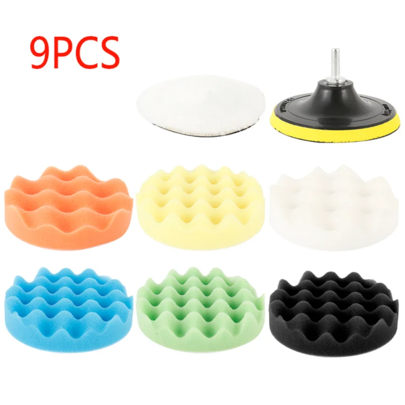 5/6/7Inch Car Polishing Pads Kit Clean Sponge Waxing Buffing Pad Thread Wool Ball Auto Backer Pad Car Repair Care Felt Wheel 9pc
5/6/7Inch Car Polishing Pads Kit Clean Sponge Waxing Buffing Pad Thread Wool Ball Auto Backer Pad Car Repair Care Felt Wheel 9pc