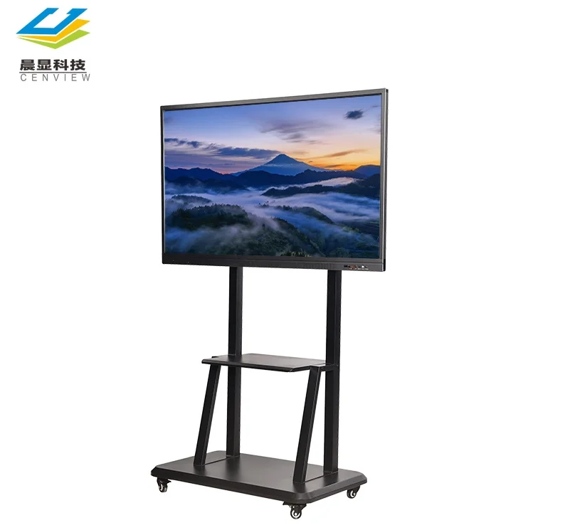 

55" interactive tv OEM custom school digital touch screen display whiteboard software for educational teaching meeting