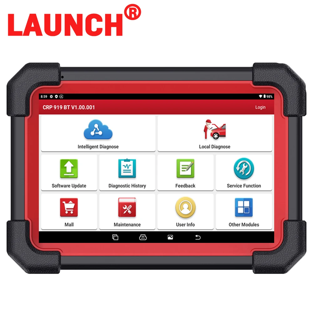 LAUNCH X431 CRP919E BT Car Diagnostic Tool DBScar VII VCI Auto OBD OBD2 Scanner Active Test ECU Coding CANFD DOIP 31+ Reset
LAUNCH X431 CRP919E BT Car Diagnostic Tool DBScar VII VCI Auto OBD OBD2 Scanner Active Test ECU Coding CANFD DOIP 31+ Reset