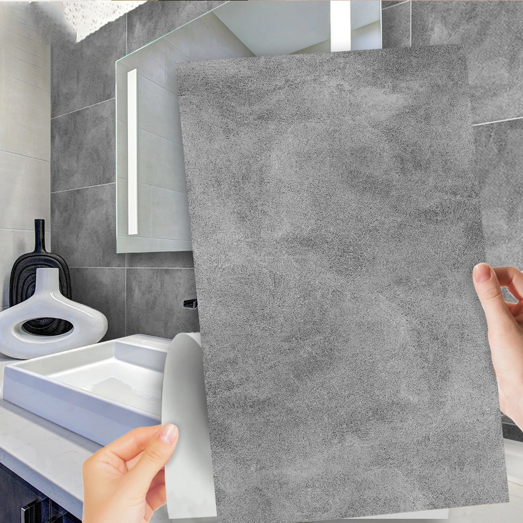 1/3/6 PCS Gray Self-Adhesive Wall Sticker Floor Sticker Wall Tile Sticker Decals Non-Slip Waterproof Bedroom Decoration
1/3/6 PCS Gray Self-Adhesive Wall Sticker Floor Sticker Wall Tile Sticker Decals Non-Slip Waterproof Bedroom Decoration