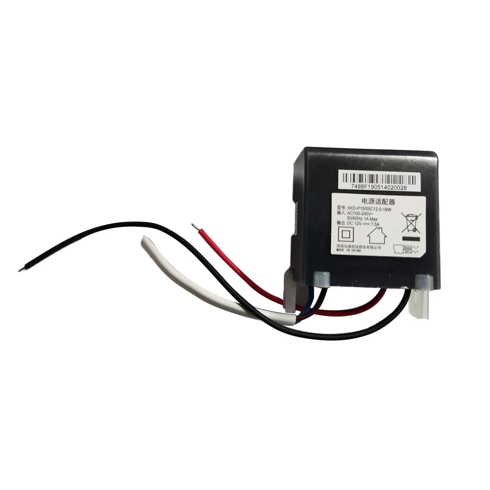 Адаптер XKD-P1500IC12.0-18W 12V1.5A 
Адаптер XKD-P1500IC12.0-18W 12V1.5A