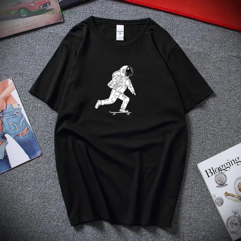 100% cotton knitted summer street style Astronaut skateboard casual short sleeve men T shirt European size tshirt male t-shirt
100% cotton knitted summer street style Astronaut skateboard casual short sleeve men T shirt European size tshirt male t-shirt