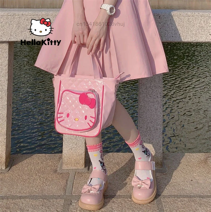 Kawaii Sanrio Hello Kiity графическая сумка повседневная сумка для покупок большой емкости водонепроницаемая Молодежная модная сумка через плечо Y2k д...
Kawaii Sanrio Hello Kiity графическая сумка повседневная сумка для покупок большой емкости водонепроницаемая Молодежная модная сумка через плечо Y2k д...