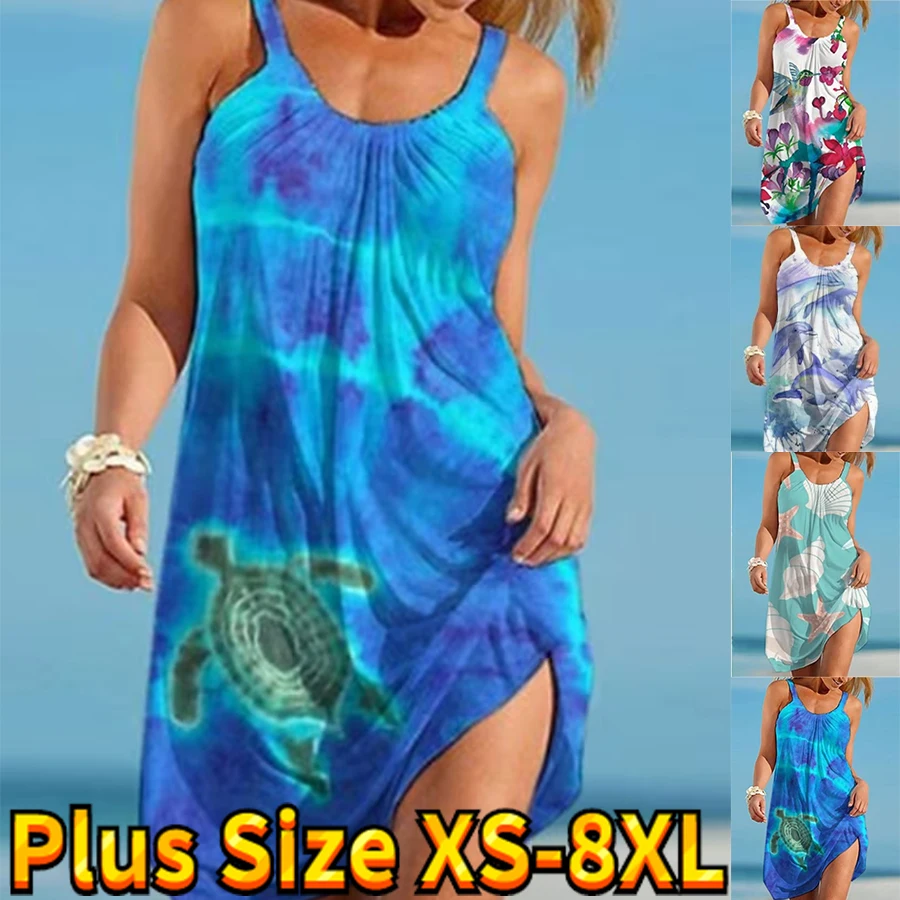 2023 Loose Dress Daily Street Vintage Sleeveless Skirt Sundress 3D Print Knee-length Skirt Summer Women's Round Neck Slim Skirt
2023 Loose Dress Daily Street Vintage Sleeveless Skirt Sundress 3D Print Knee-length Skirt Summer Women's Round Neck Slim Skirt
