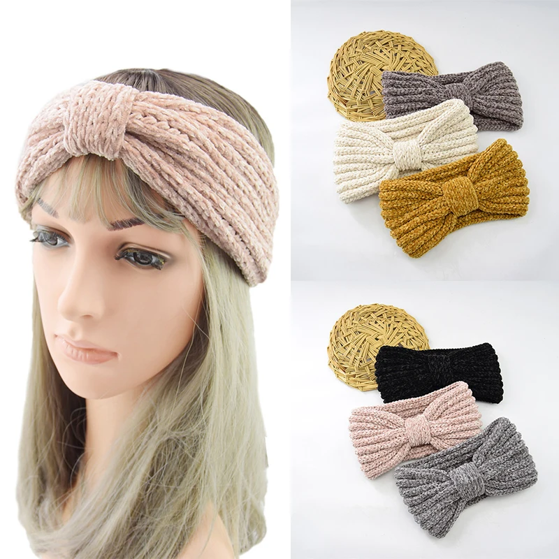 Hair Accessories Knotted Knitted Solid Color Elastic Hair Band Wool Knitting Crochet Headwrap Soft Warm Comfortable Headband
Hair Accessories Knotted Knitted Solid Color Elastic Hair Band Wool Knitting Crochet Headwrap Soft Warm Comfortable Headband