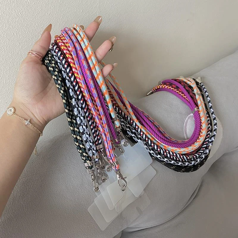 Nylon Phone Hanging Rope Adjustable High Quality Mobile Phone Lanyard Portable Beautiful Office Accessories Metal Buckle
Nylon Phone Hanging Rope Adjustable High Quality Mobile Phone Lanyard Portable Beautiful Office Accessories Metal Buckle