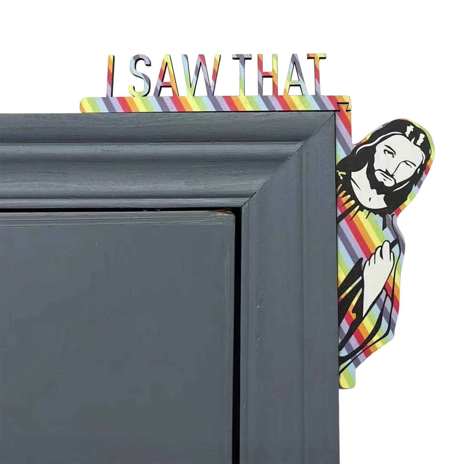 Door Frame I Saw That Jesus Sign Weatherproof Wooden Frame Corner Decoration Jesus Sign Wood Frame Corner Decoration For Mirror
Door Frame I Saw That Jesus Sign Weatherproof Wooden Frame Corner Decoration Jesus Sign Wood Frame Corner Decoration For Mirror