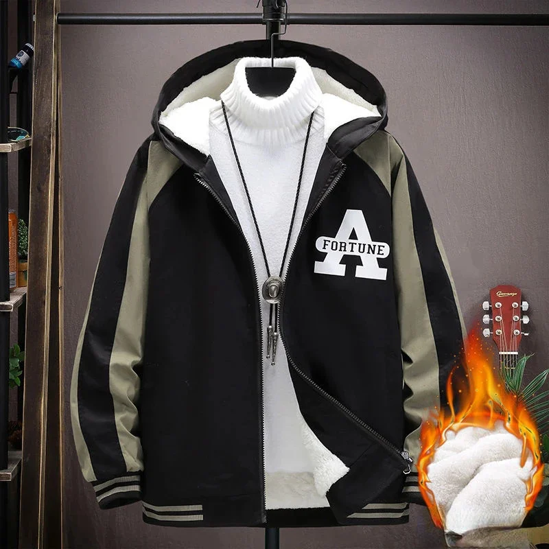 Куртка мужская осенне-зимняя, на хлопковом наполнителе, свободного покроя 
Куртка мужская осенне-зимняя, на хлопковом наполнителе, свободного покроя