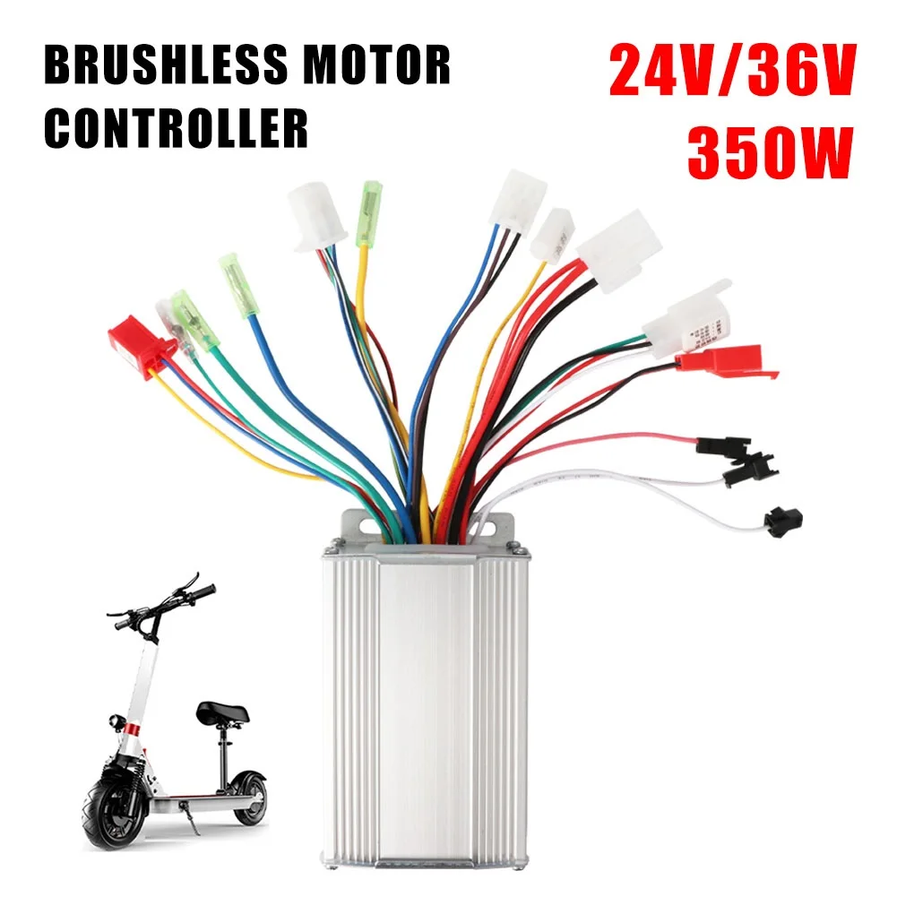 Electric Bike Brushless Motor Controller DC 36V/48V 350W Electric Bicycle Accessories for Electric Bicycle E-bike Scooter
Electric Bike Brushless Motor Controller DC 36V/48V 350W Electric Bicycle Accessories for Electric Bicycle E-bike Scooter