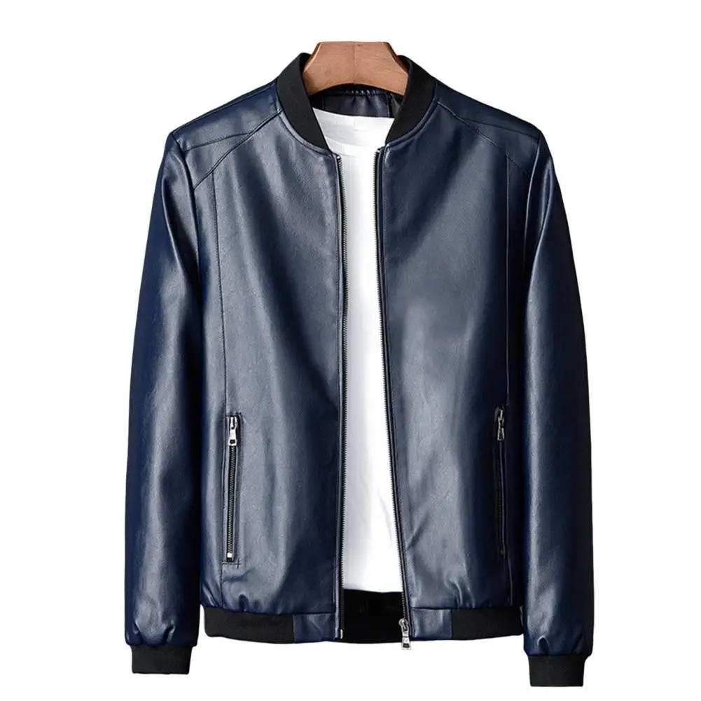 Spring Autumn Stylish Ribbed Cuff Pockets Jacket Male Bomber Jacket Solid Color for Daily Wear
Spring Autumn Stylish Ribbed Cuff Pockets Jacket Male Bomber Jacket Solid Color for Daily Wear