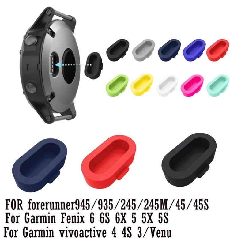 Charger Protective Plug Cover Cap Protector Case For Garmin Fenix 5/5S/5X Plus 6/6S/6X Pro Venu Vivoactive 4S/4/3 945 935 245 45
Charger Protective Plug Cover Cap Protector Case For Garmin Fenix 5/5S/5X Plus 6/6S/6X Pro Venu Vivoactive 4S/4/3 945 935 245 45