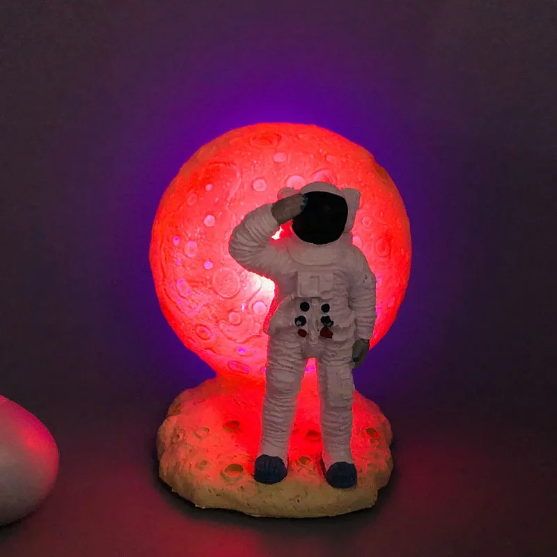 Astronaut Night Light Decoration Maison Room Decor Collectibles LED Colorful Children Gift Cute Spaceman Planet WT
Astronaut Night Light Decoration Maison Room Decor Collectibles LED Colorful Children Gift Cute Spaceman Planet WT