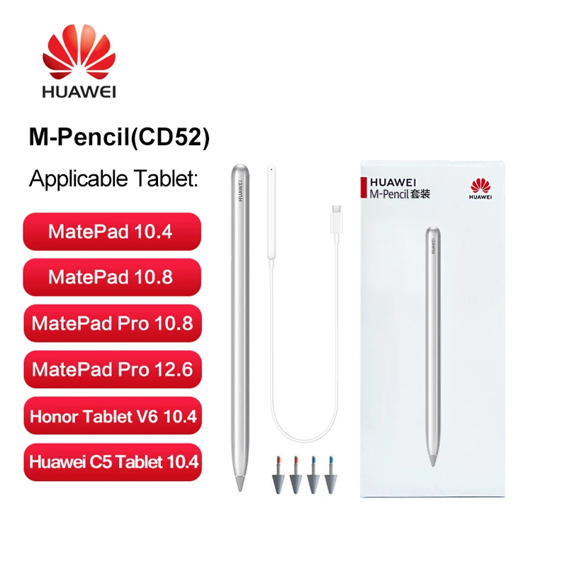 Стилус-карандаш для HUAWEI MatePad Pro Matepad 100%/10,4, магнитный стилус на присоске, сенсорная ручка V6
Стилус-карандаш для HUAWEI MatePad Pro Matepad 100%/10,4, магнитный стилус на присоске, сенсорная ручка V6