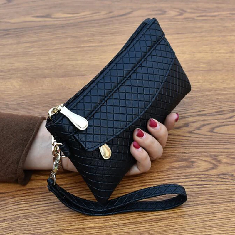 Women Bag Black PU Clutch Long Casual Wallet Litchi Grain Coin Purse Female Bag Wrist Bag Zipper Phone Pocket Credit Card Holder
Women Bag Black PU Clutch Long Casual Wallet Litchi Grain Coin Purse Female Bag Wrist Bag Zipper Phone Pocket Credit Card Holder