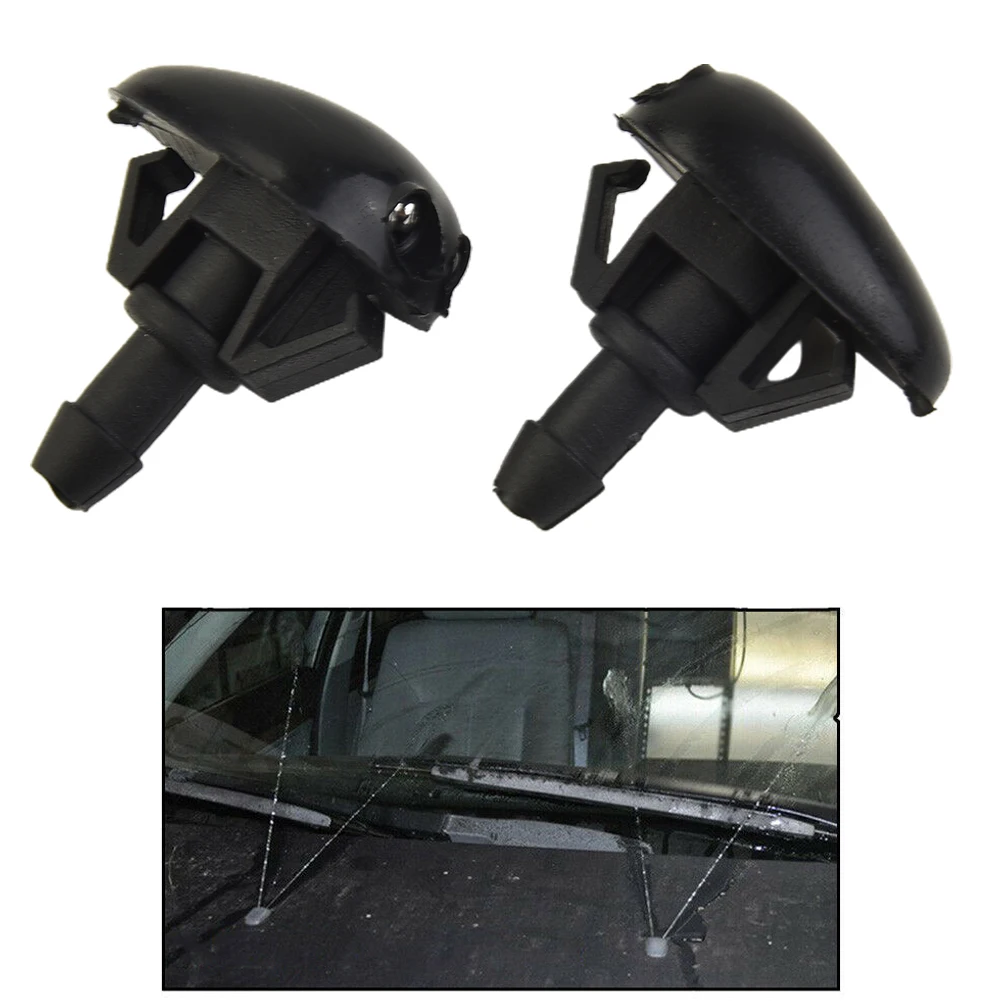 2pcs Car Front Windscreen Washer Nozzle For Nissan Navara D22 D40 Pickup Silvia S14/15 Black ABS Plastic Water Jet Nozzle
2pcs Car Front Windscreen Washer Nozzle For Nissan Navara D22 D40 Pickup Silvia S14/15 Black ABS Plastic Water Jet Nozzle