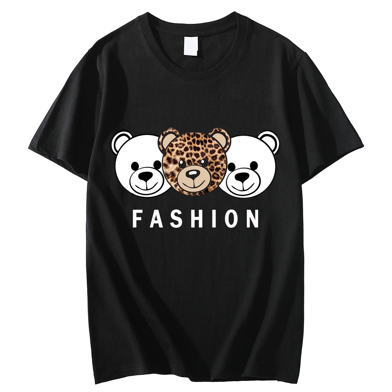 New For Men's Bear High-Quality Summer T-shirt 100% Cotton Luxury Fashion Harajuku Printed Casual Oversized Shirt Free Shipping
New For Men's Bear High-Quality Summer T-shirt 100% Cotton Luxury Fashion Harajuku Printed Casual Oversized Shirt Free Shipping