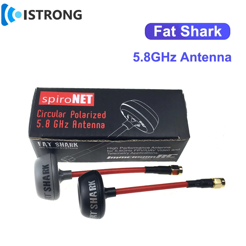 FatShark Mushroom Antenna Circular Polarized High Gain Transmit Receive Antenna for 5.8GHz FPV/UAV Video Telemetry Applications
FatShark Mushroom Antenna Circular Polarized High Gain Transmit Receive Antenna for 5.8GHz FPV/UAV Video Telemetry Applications