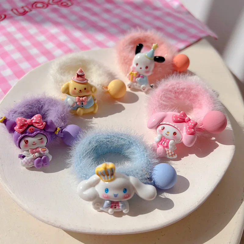 Sanrio милый Коричный женский галстук костюм Kuromi моя мелодия аниме резинка для волос Kawaii детские милые аксессуары для волос подарок для девочек
Sanrio милый Коричный женский галстук костюм Kuromi моя мелодия аниме резинка для волос Kawaii детские милые аксессуары для волос подарок для девочек