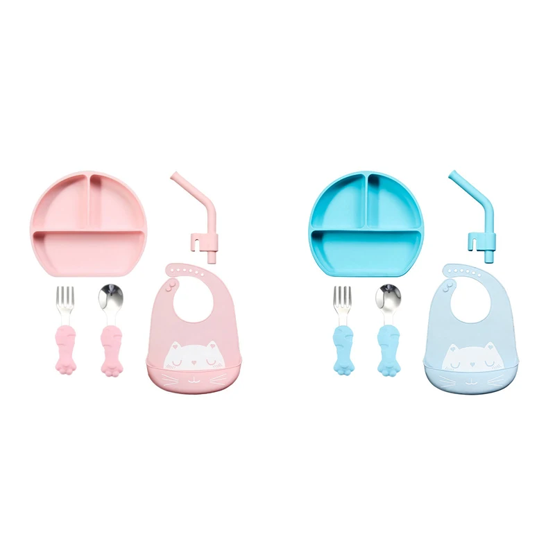 Children's Plate Set Integrated Sucker Feeding Complementary Food Separation Plate Baby Learning To Eat Set
Children's Plate Set Integrated Sucker Feeding Complementary Food Separation Plate Baby Learning To Eat Set
