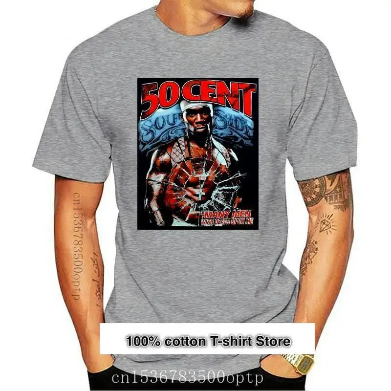 Camiseta de 50 centavos para hombre, camisa унисекс de la Marina, de la S a la 4XL, G1375
Camiseta de 50 centavos para hombre, camisa унисекс de la Marina, de la S a la 4XL, G1375