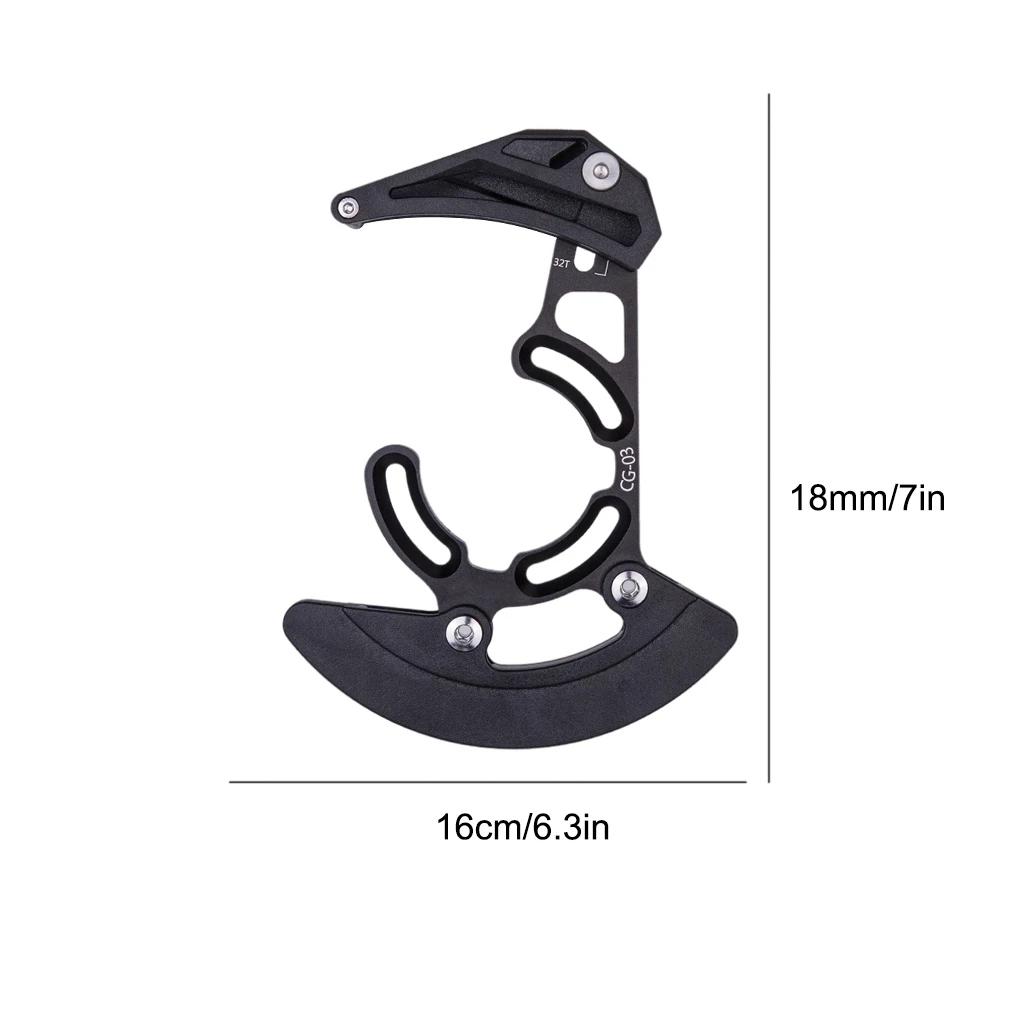 

Направляющая цепи для горного велосипеда 32T до 38T, регулируемый натяжной механизм, цепь из алюминиевого сплава, Ловца подвески, аксессуары MTB CG03