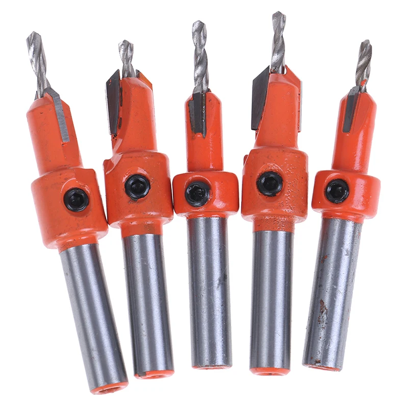 HSS Countersink Drill Bit Woodworking Screws Chamfering Wood Hole Drills Bit High Quality
HSS Countersink Drill Bit Woodworking Screws Chamfering Wood Hole Drills Bit High Quality