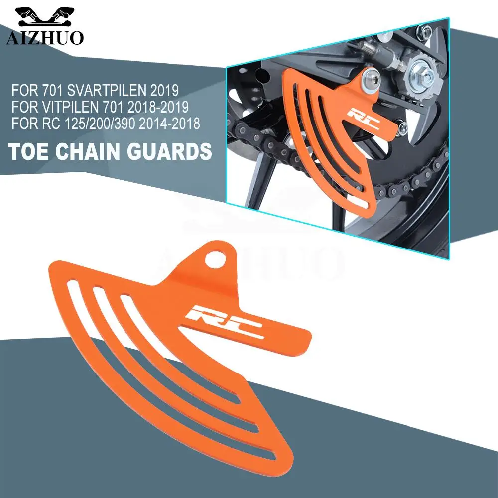 RC125 RC200 RC390 2014-2018 Motorcycle Accessories Chain Protection Cover Toe Chain Guards For RC 125 200 390 2015 2016 2017
RC125 RC200 RC390 2014-2018 Motorcycle Accessories Chain Protection Cover Toe Chain Guards For RC 125 200 390 2015 2016 2017