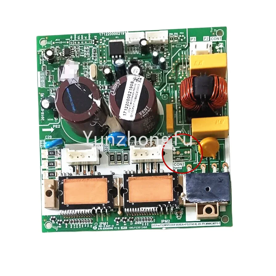 Для кондиционера Midea, компьютерная плата DCFANT2 MN103DF46XEA 17122000021912 DCFanT2(MN103DF46XEA + PS219C4), хорошо работает
Для кондиционера Midea, компьютерная плата DCFANT2 MN103DF46XEA 17122000021912 DCFanT2(MN103DF46XEA + PS219C4), хорошо работает