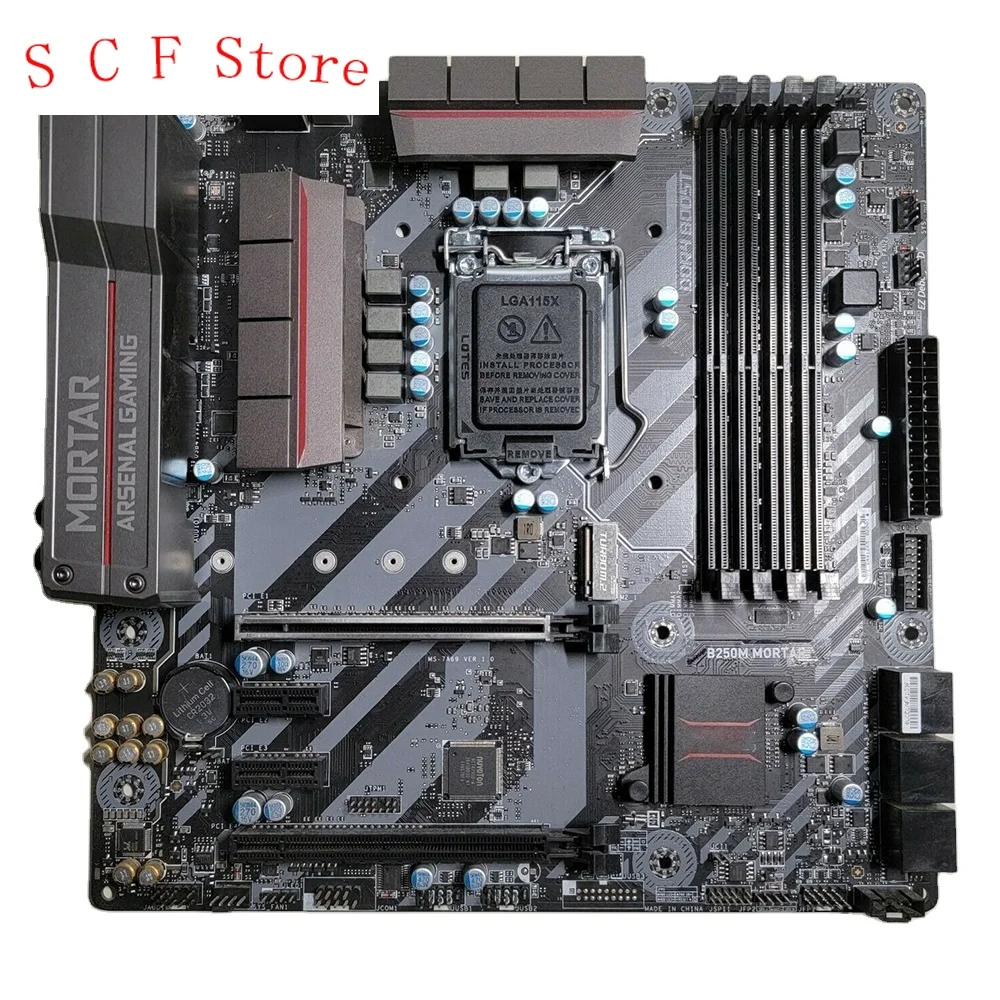 Материнская плата для Msi B250M, материнская плата LGA1151 DDR4 64 Гб, поддержка I7 SATA3 M.2 USB3.1 Gen1
Материнская плата для Msi B250M, материнская плата LGA1151 DDR4 64 Гб, поддержка I7 SATA3 M.2 USB3.1 Gen1
