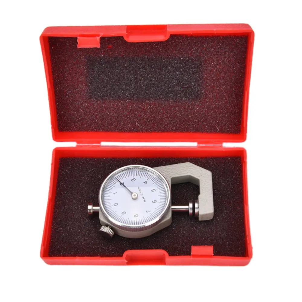 0-10mm dial thickness gauge 10mm leather paper thickness meter tester for leather flim paper
0-10mm dial thickness gauge 10mm leather paper thickness meter tester for leather flim paper