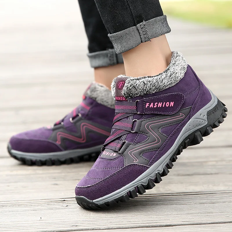 2022 Winter Women's Snow Boots Leather Women Warm Thick Plush Snow Boots Waterproof Female Wedge Suede Boots Non-Slip Lady Shoes
2022 Winter Women's Snow Boots Leather Women Warm Thick Plush Snow Boots Waterproof Female Wedge Suede Boots Non-Slip Lady Shoes
