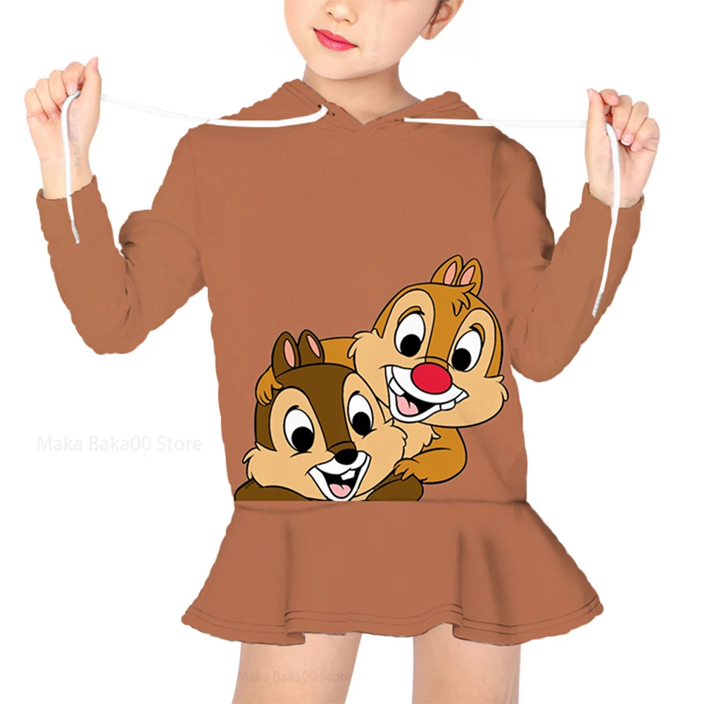 2022 Autumn and winter girls' new sweater dress Disney Chichititi printed long-sleeved hoodie casual cartoon cute sweater dress
2022 Autumn and winter girls' new sweater dress Disney Chichititi printed long-sleeved hoodie casual cartoon cute sweater dress