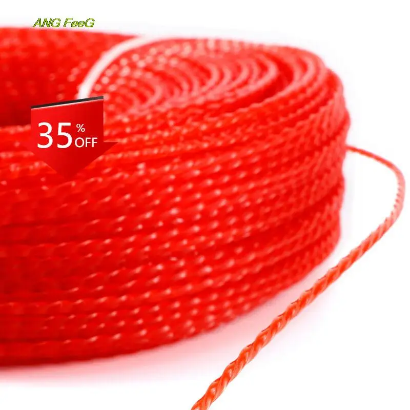Nylon Line Wire For Brushcutter Strimmer Trimmer Replace Line 2.4mm*100m Red High Quality String Trimmer Parts
Nylon Line Wire For Brushcutter Strimmer Trimmer Replace Line 2.4mm*100m Red High Quality String Trimmer Parts