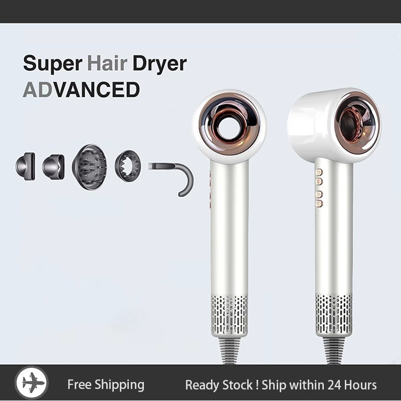 110V / 220V Professional Leafless Hair Dryer Styling Salon Negative Ionic Blow Dryer Free Shipping Premium HairDryer with Nozzle
110V / 220V Professional Leafless Hair Dryer Styling Salon Negative Ionic Blow Dryer Free Shipping Premium HairDryer with Nozzle