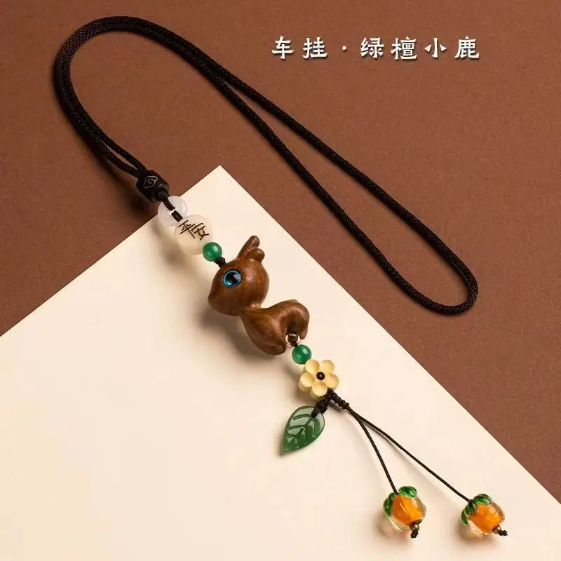 1pc New Wooden Deer Symbolizing Safety Car Decoration Pendant Harmless Material Rearview Mirror Pendant Car Interior Accessories
1pc New Wooden Deer Symbolizing Safety Car Decoration Pendant Harmless Material Rearview Mirror Pendant Car Interior Accessories