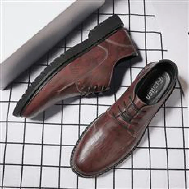 Casual Leather Shoes Men's Business Formal Men's Shoes 2023 New Trendy All-Match Black Shoes Men's Young Men's Shoes
Casual Leather Shoes Men's Business Formal Men's Shoes 2023 New Trendy All-Match Black Shoes Men's Young Men's Shoes