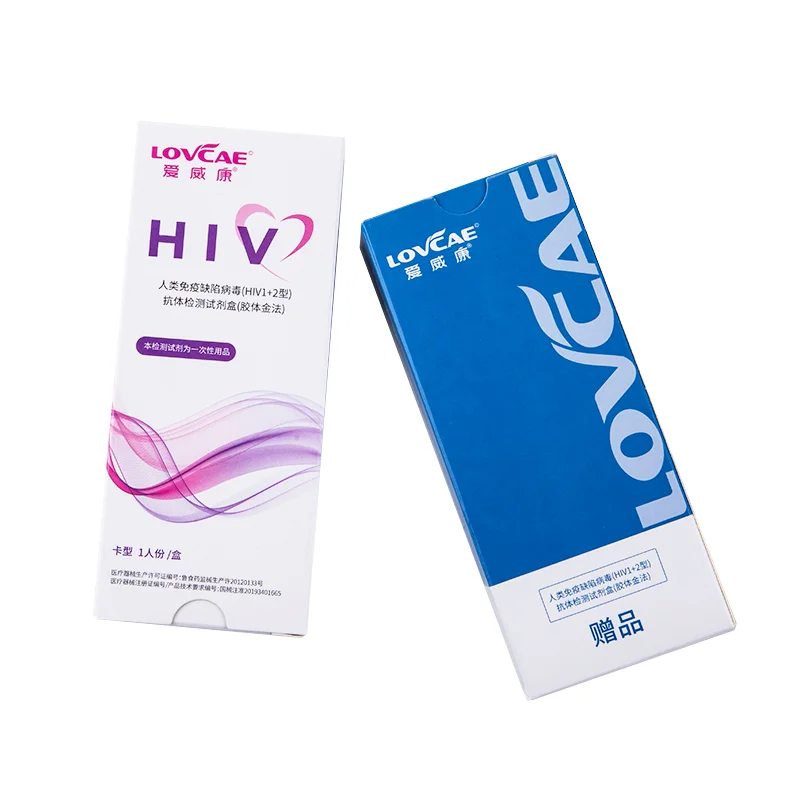 HIV1+2 Blood Test Kit HIV AIDS Testing ( 99% Accurate) Whole Blood/Serum/Plasma HIV Test Paper AIDS Test Paper
HIV1+2 Blood Test Kit HIV AIDS Testing ( 99% Accurate) Whole Blood/Serum/Plasma HIV Test Paper AIDS Test Paper