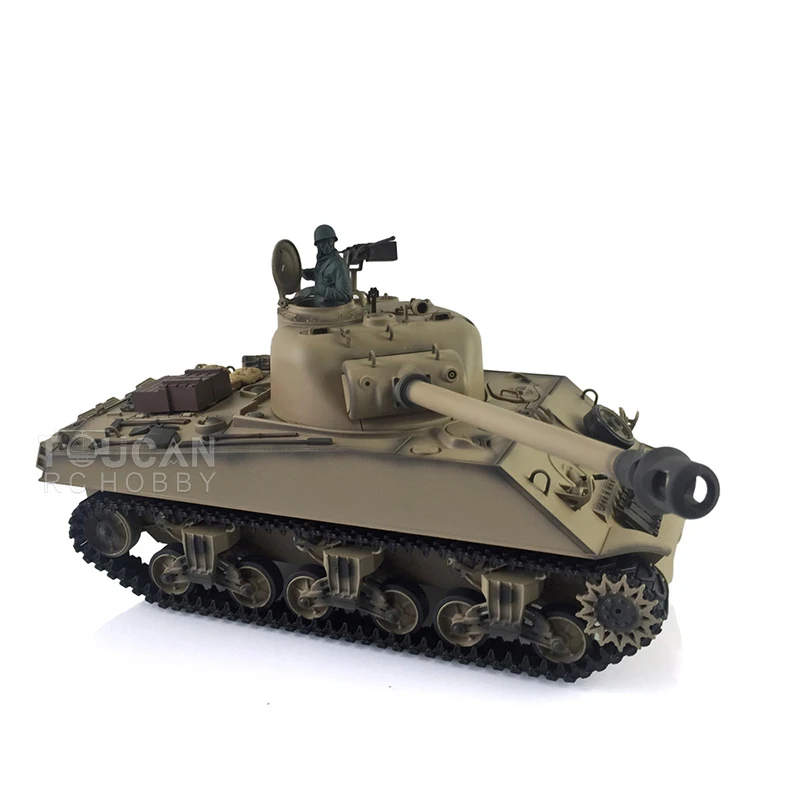 2.4G HENG LONG 1/16 7.0 Plastic M4A3 Sherman RTR RC Desert Yellow Tank Toys For Boys 3898 Long Barrel Recoil TH19775-SMT6
2.4G HENG LONG 1/16 7.0 Plastic M4A3 Sherman RTR RC Desert Yellow Tank Toys For Boys 3898 Long Barrel Recoil TH19775-SMT6